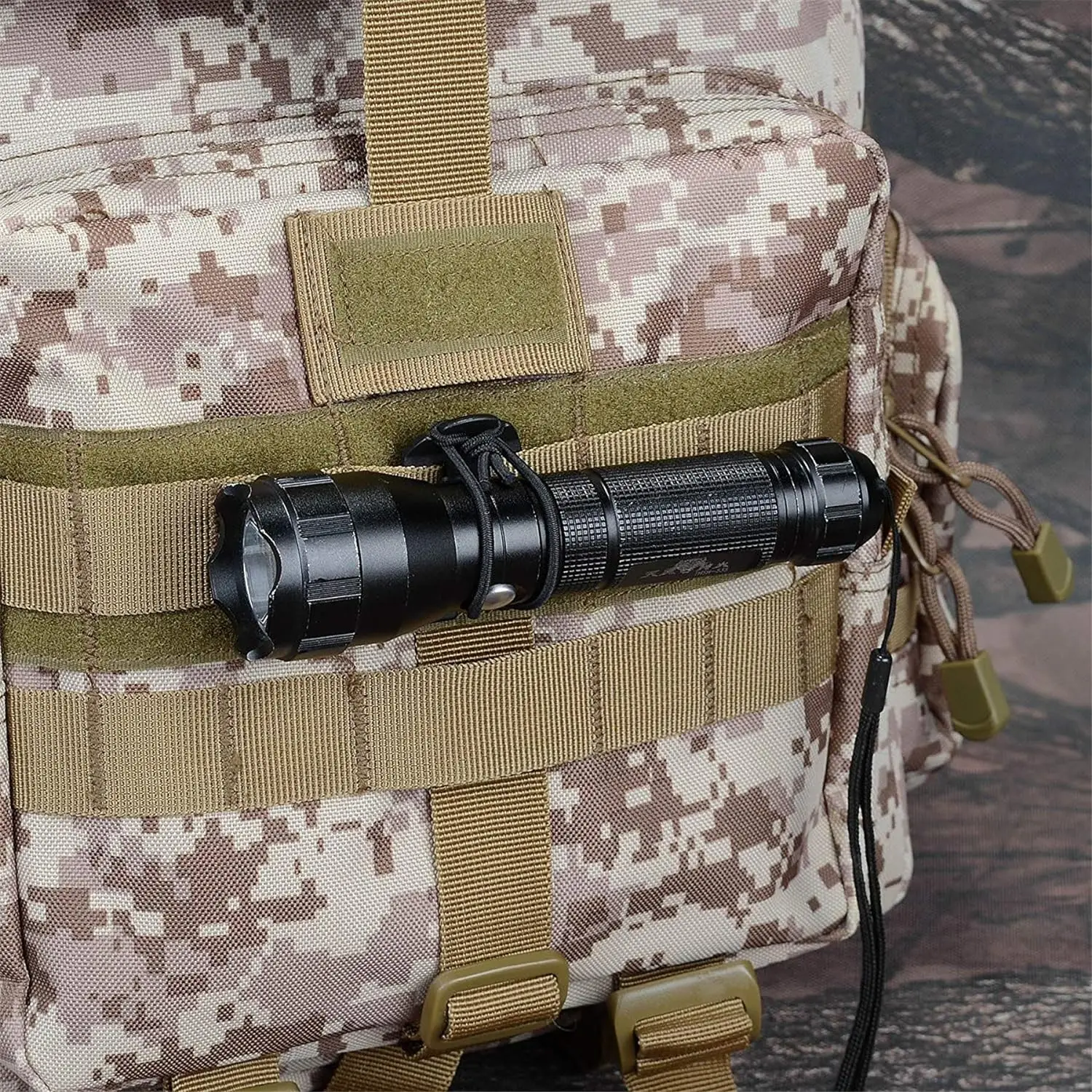 10 Uds Clips de fijación Molle Web Dominators correa elástica equipo táctico para tubo de hidratación al aire libre gestión de mochila