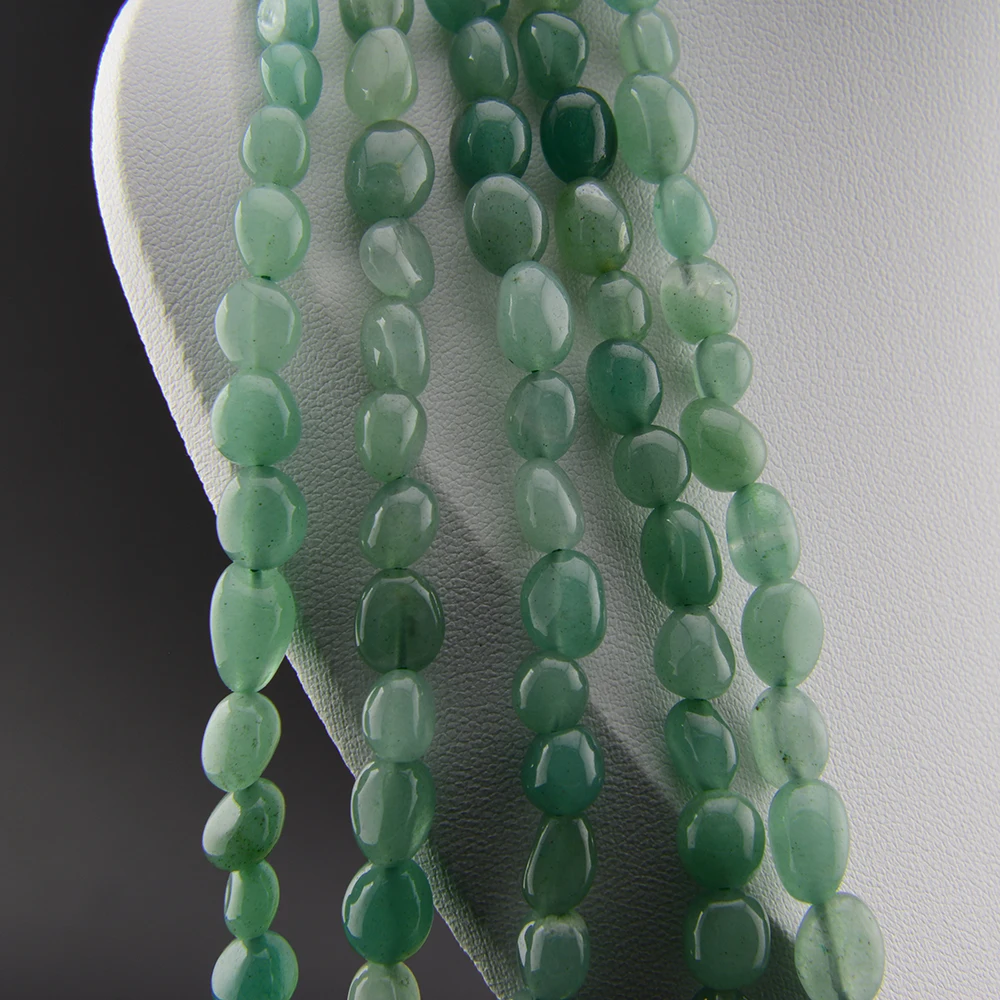 

Natrural Nice Color Green Aventurine Irregular Nuggts Beads Rought Size 6x8mm,DIY Bracelet/Necklace For Jewelry Making