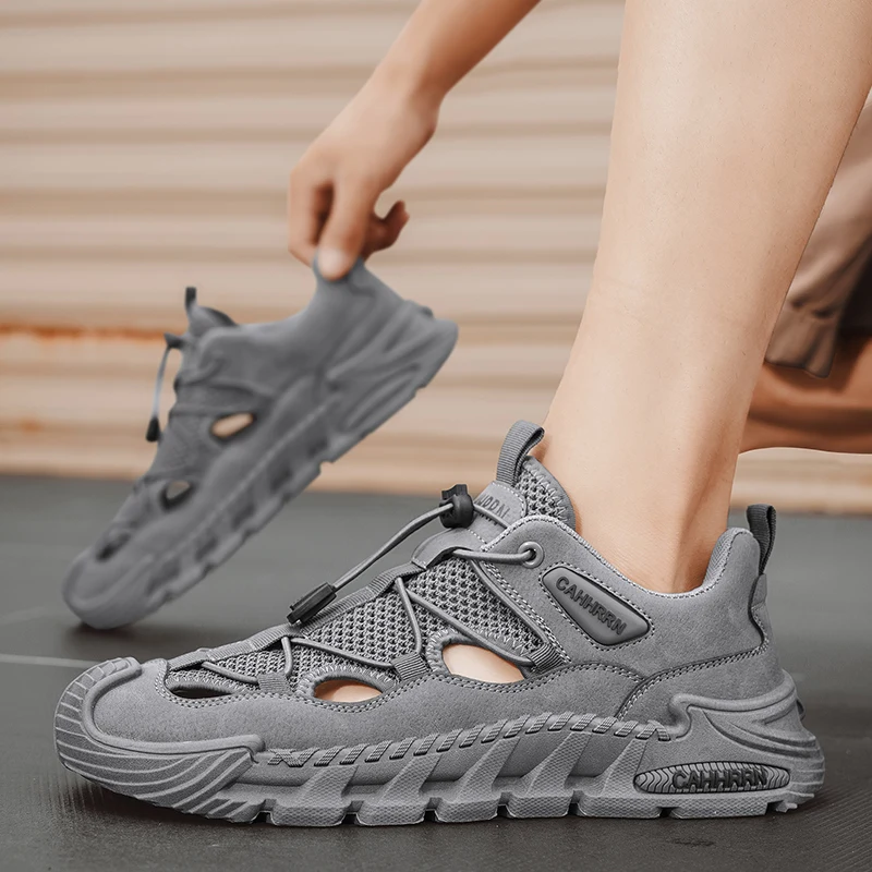 High Quality Summer Shoes for Men Outdoor New Hiking Sandals Breathable Water Beach Wading Sandals Camping Climbing Aqua Sneaker