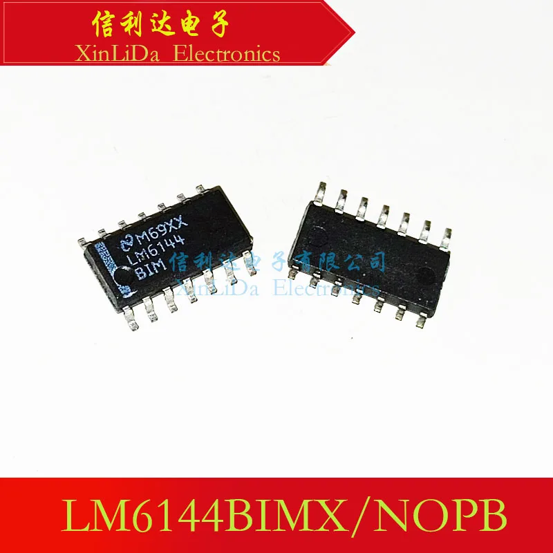 LM6144BIMX/NOPB LM6144BIM LM6144 SOP14 Operational Amplifier New and original