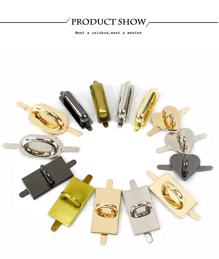 4/10Pcs Deepeel Metal Arch Bridge Buckle Bag Straps Connector Clasp for Handbag Purse Side Clip D Ring Hook DIY Crafts Accessory