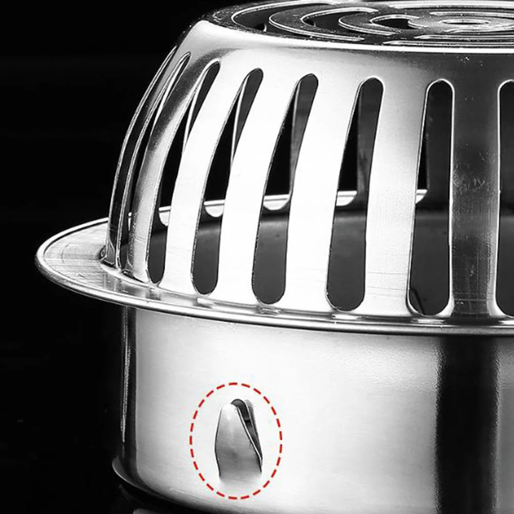 Stainless Steel Anti-clogging Roof Floor Drain Roof Gutter Sewer Drain Pipe Anti-rat Filter Large Displacement Rain Strainer