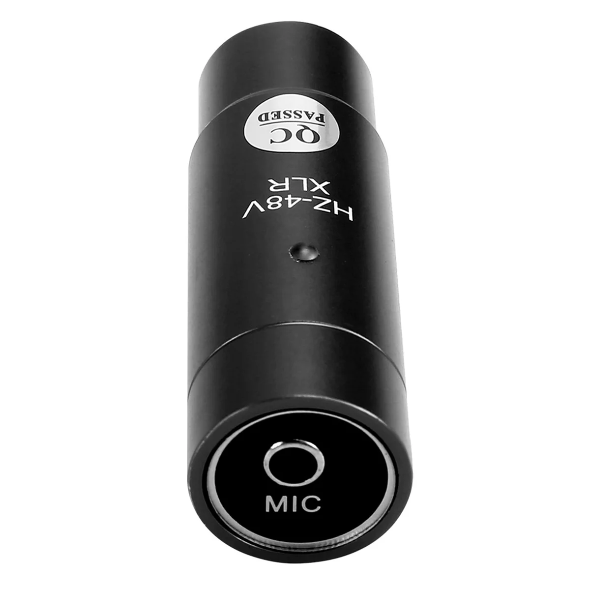 AA26P 팬텀 전원 어댑터 마이크 시스템 오디오 믹서 콘덴서 마이크 48V XLR 마이크 어댑터 3.5mm 검정색