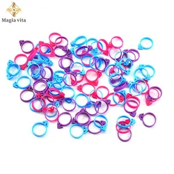 Bolsa de silicona para glaseado de 10 piezas, anillos fijos, bolsa de decoración de tuberías reutilizable DIY, banda de goma de amarre sin fugas, herramienta de repostería para hornear