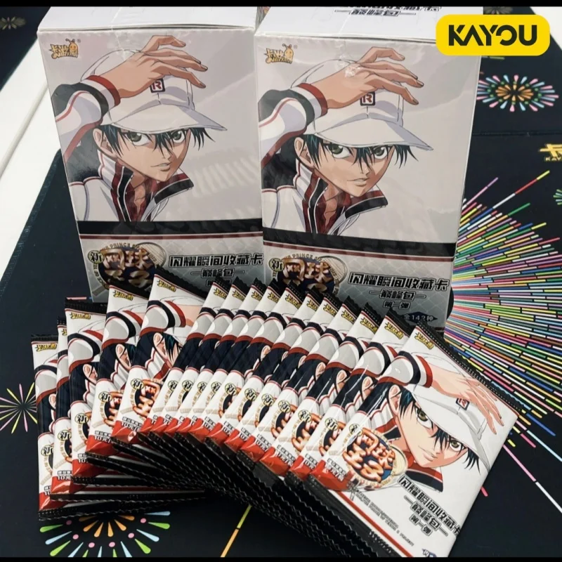 

Kayou The Prince Of Tennis II Peak Pack First Full Box Genuine Collection Trading Cards Anime Blind Box Board Game For Fans