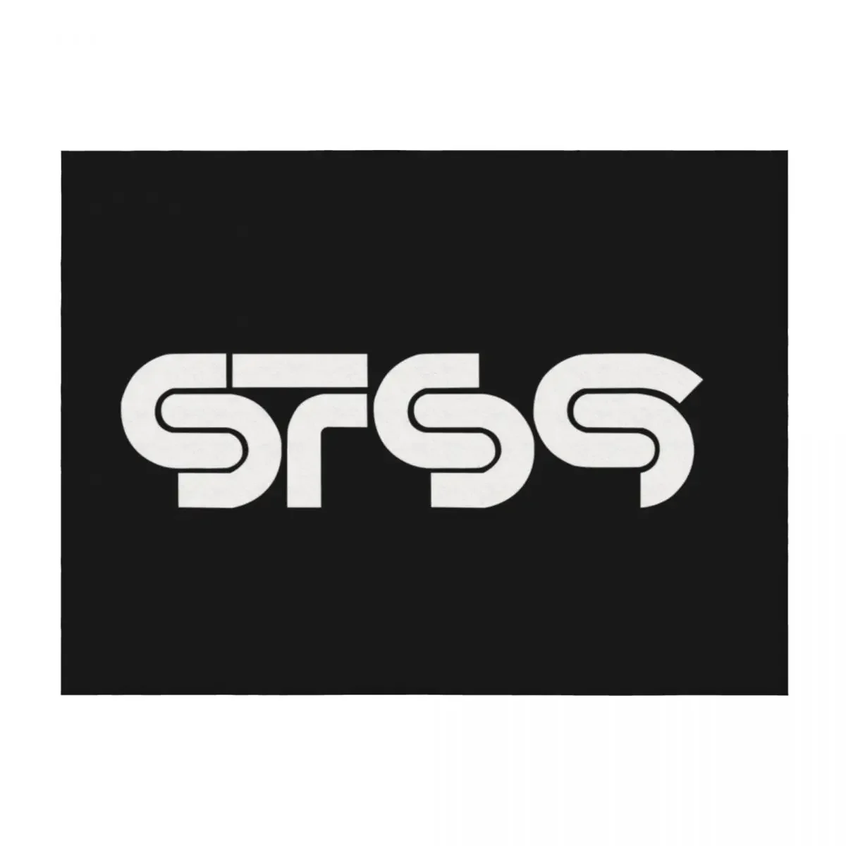 

sts9 white letter Throw Blanket Nap Sofa Quilt Luxury Brand halloween Blankets