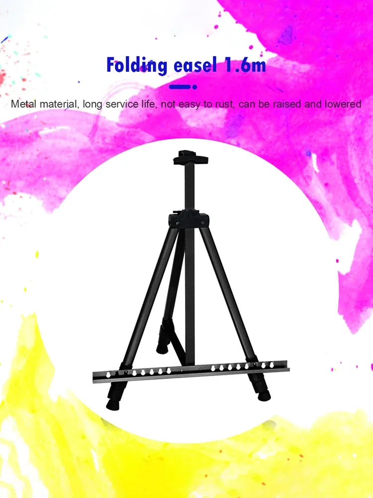 63 inch Aluminum Alloy Display Easel Stand with Carry Bag for Floor Table Top