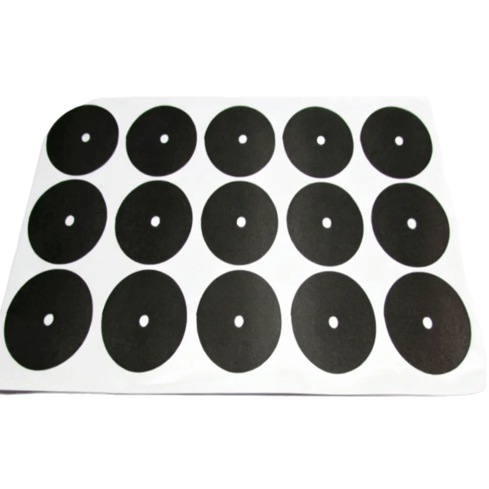 Cloth Billiards Table Accessories Round Pre-Cut Snooker Ball Sticker Easy to Apply Lightweight Billiards Ball Sticker