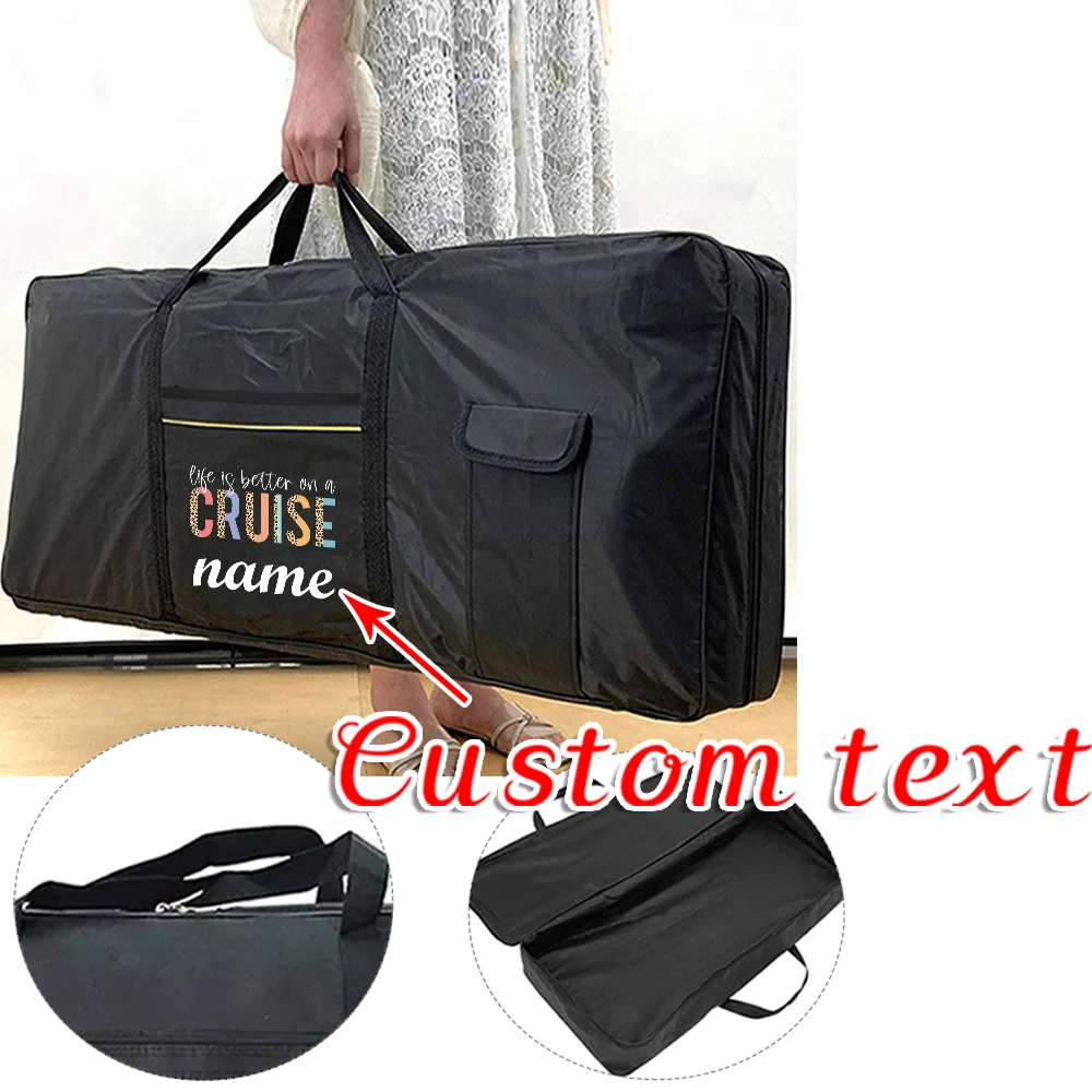 أكياس أدوات الأسماء المخصصة الشخصية حقيبة الجهاز الإلكتروني ملحقات ذات سعة كبيرة حقيبة يد حزمة مقاومة للغبار #1