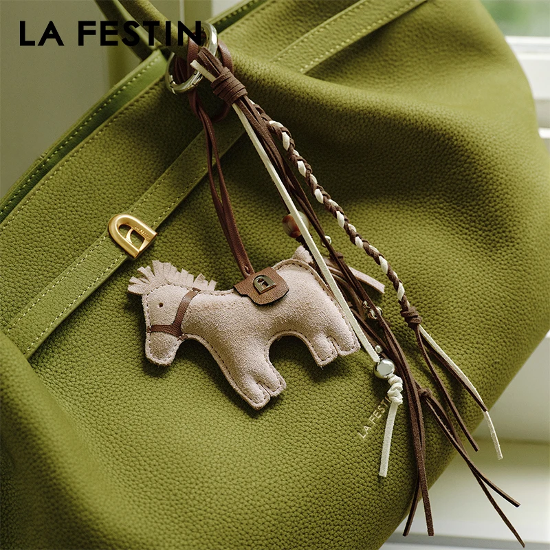 LA FESTIN Original Brand Pony Shaped Pendant Women 2026 New Hanging Decorative Gift High-End Luxury Bag Accessories