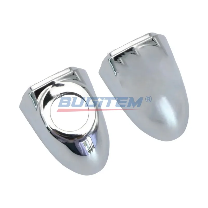 

6AQ65SZ0AA 6AQ85SZ0AA 735607049 735607046 1 пара накладок на внешние ручки передних дверей, серебристые, подходят для Fiat 500X 2016-2021