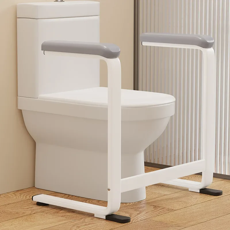 

Pregnant Women Get Up Support Bar No-punching Toilet Safety Handrail Support Anti-skid Power Shelf For Disabled And The Elderly