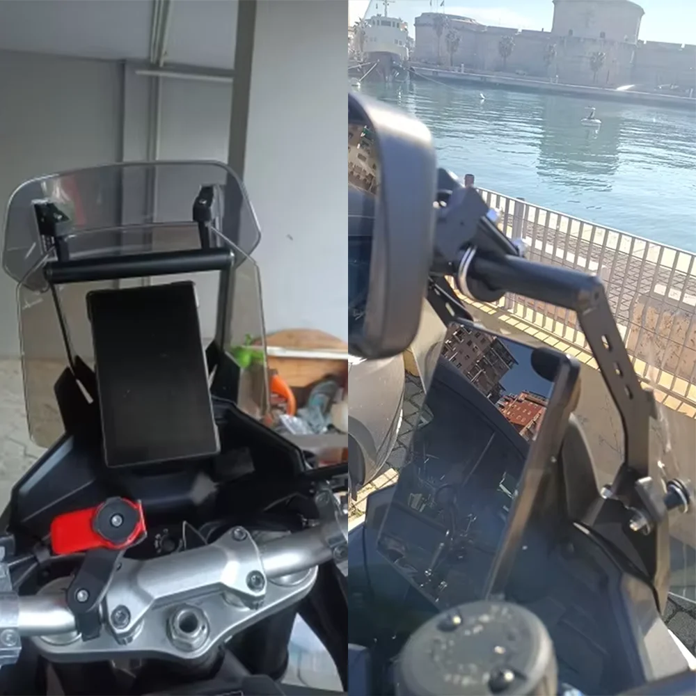 Motocyklowy uchwyt na telefon z nawigacją GPS do KOVE 800X 800 X Adventure COLOVE 800 ADV Rally Pro