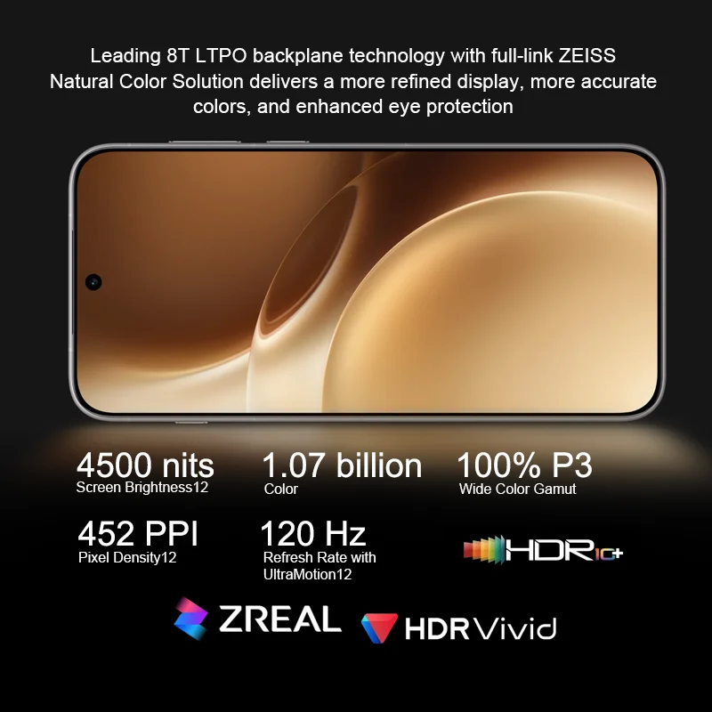 Original vivo X300 Pro 5G Smartphone Mediatek Dimensity 9500 6.78