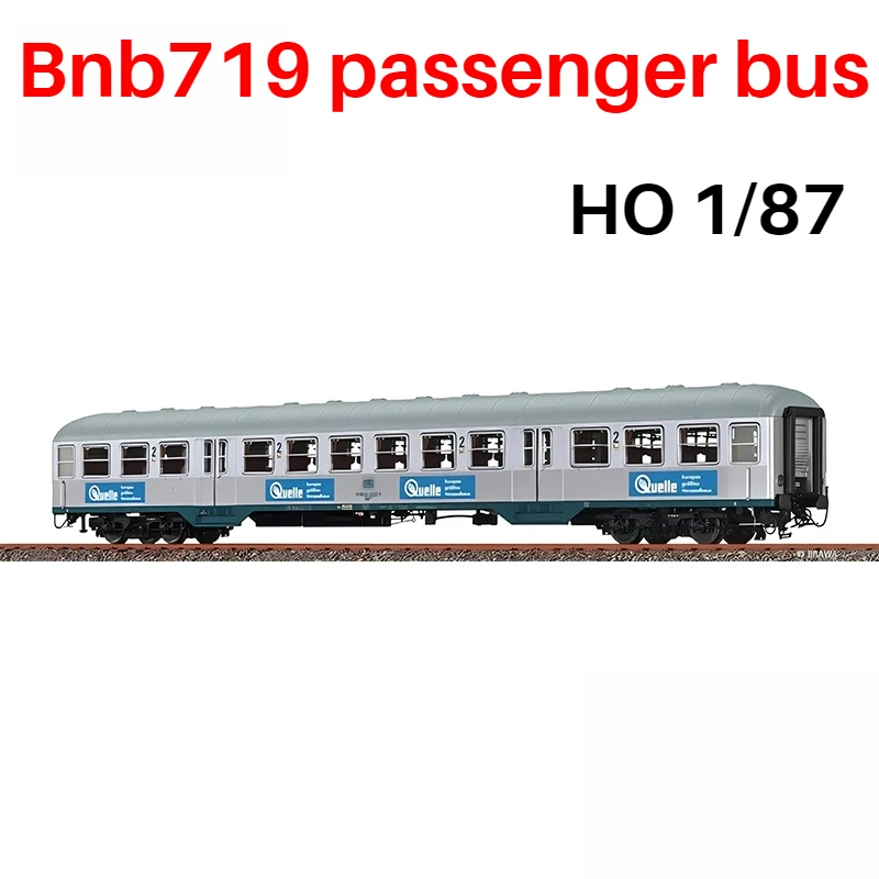 

Модель поезда в масштабе HO 1/87, пассажирский вагон Bnb719, 46673, коллекционная модель вагона, игрушка для мальчиков, подарок