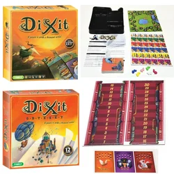 Dixit-英語のボードゲーム,家族の集まり,おもちゃのコレクション,1000の単語が含まれています