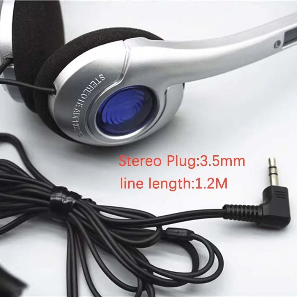 Fashion Headset Classic For Panasonic Sony CD Walkman Headphone Micphone Wired Short-Term HIFI Small Head-Mounted Japanese Style