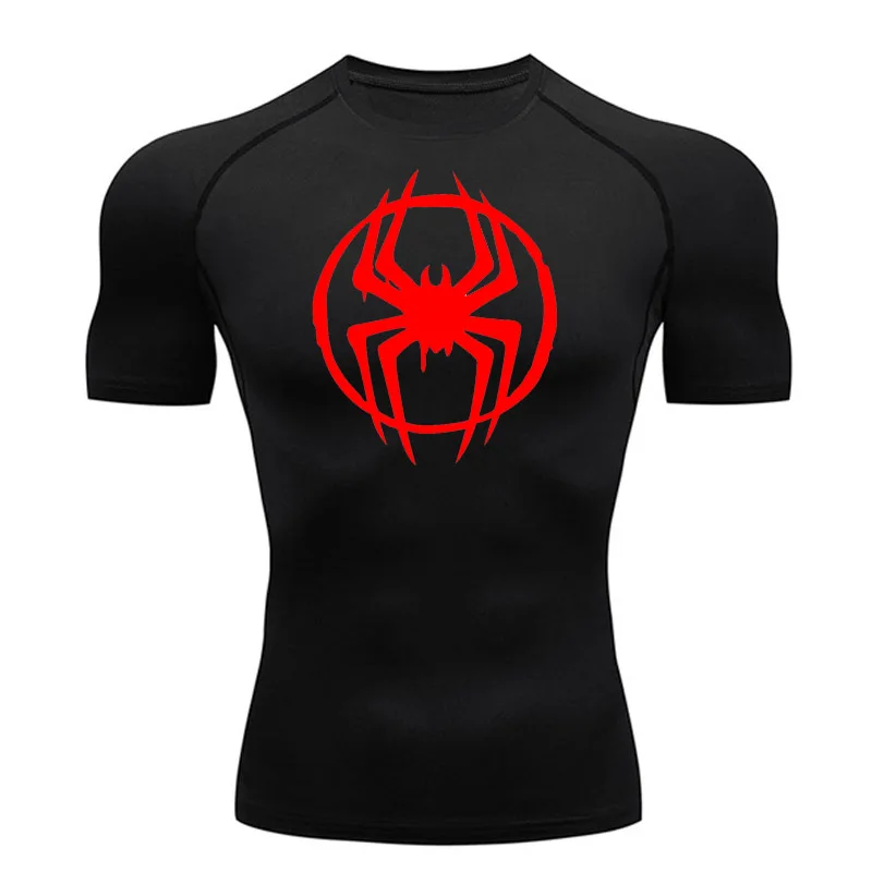 Rash guard Kompression shemd Boxen Laufen Trikots Yoga Fitness MMA Männer T-Shirts Bjj Strumpfhosen Muay Thai Gym Sport Marke Kleidung – Detail 28