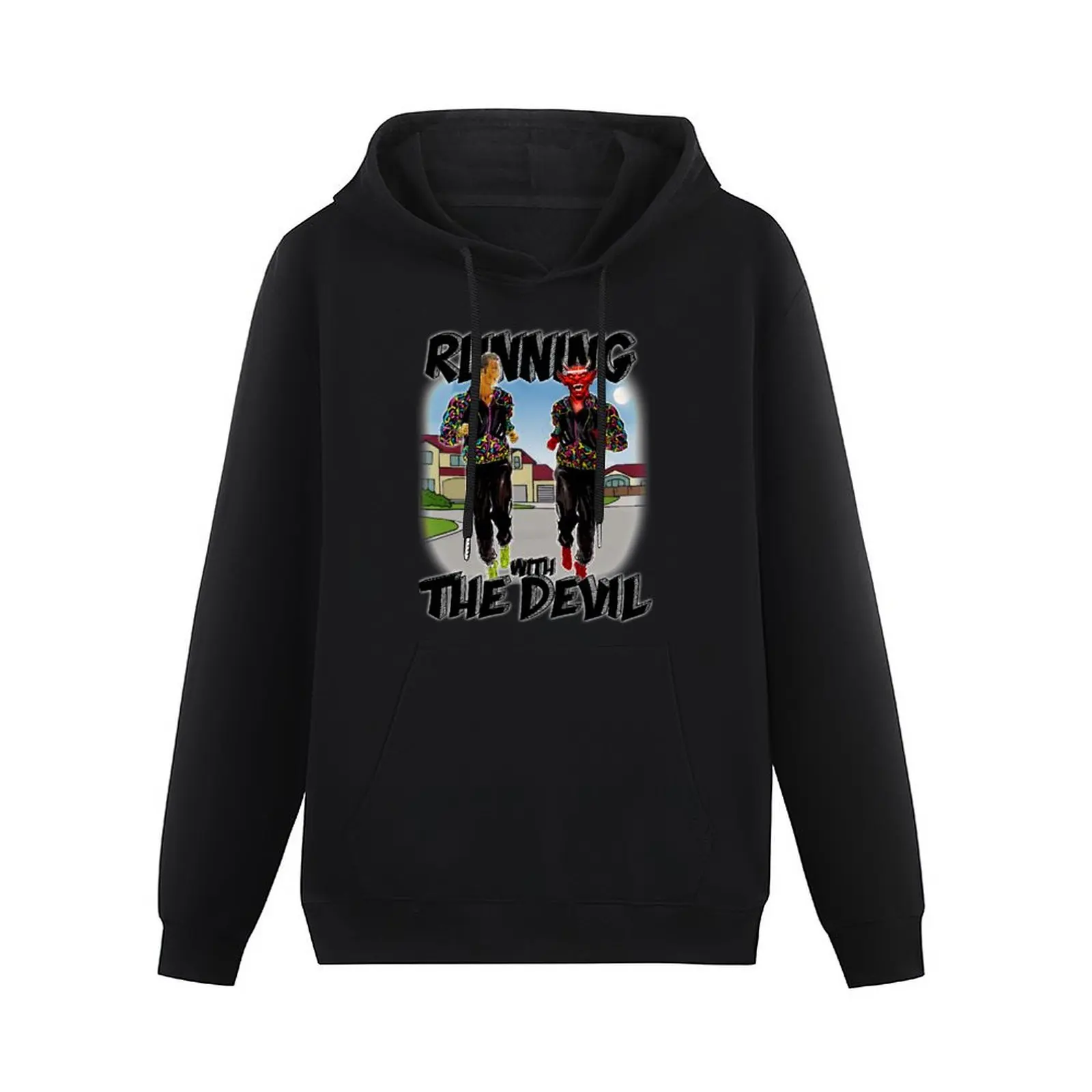 Running with the Devil Pullover Hoodie men clothing hoodie men