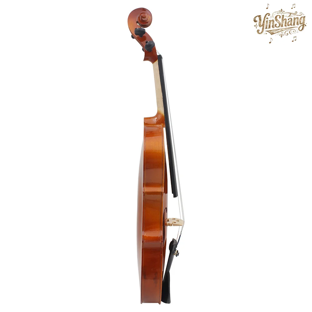 كمان من الخشب الصلب بسعر الجملة، كمان شعبي للطلاب والأطفال والمبتدئين والكبار للعب 44 حافظة Harpsichord مجانية