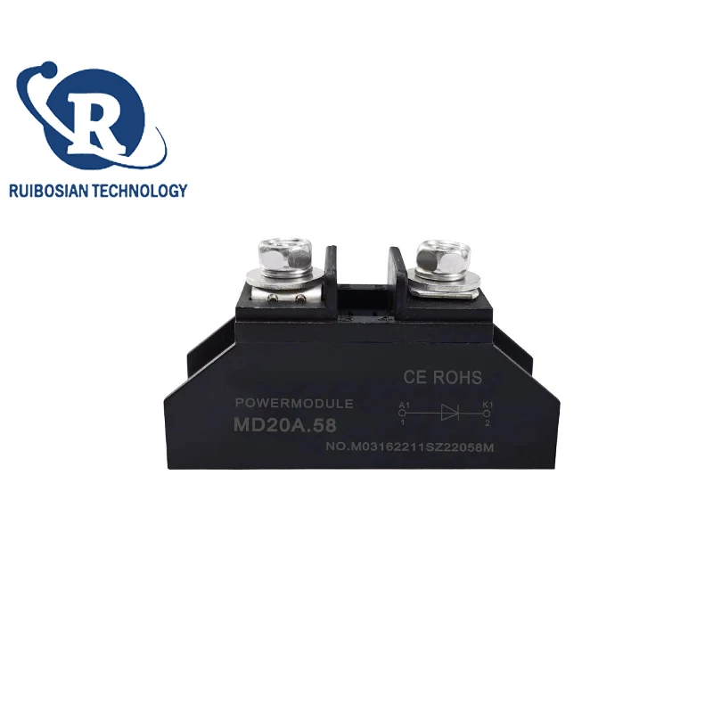 Original ขนาดเล็ก anti-reflection ไดโอด 30A MD10A 20A 25A 40A 50A 100A 110A 150A 1000V