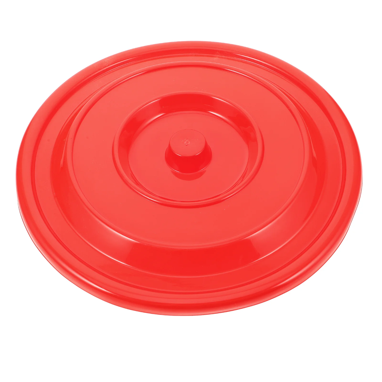 

Plastic Circular Bucket Lid 37.5cm Strong Trash Can Replacement Cover Outdoor Garbage Bin Lid Protector Trash Can Lids