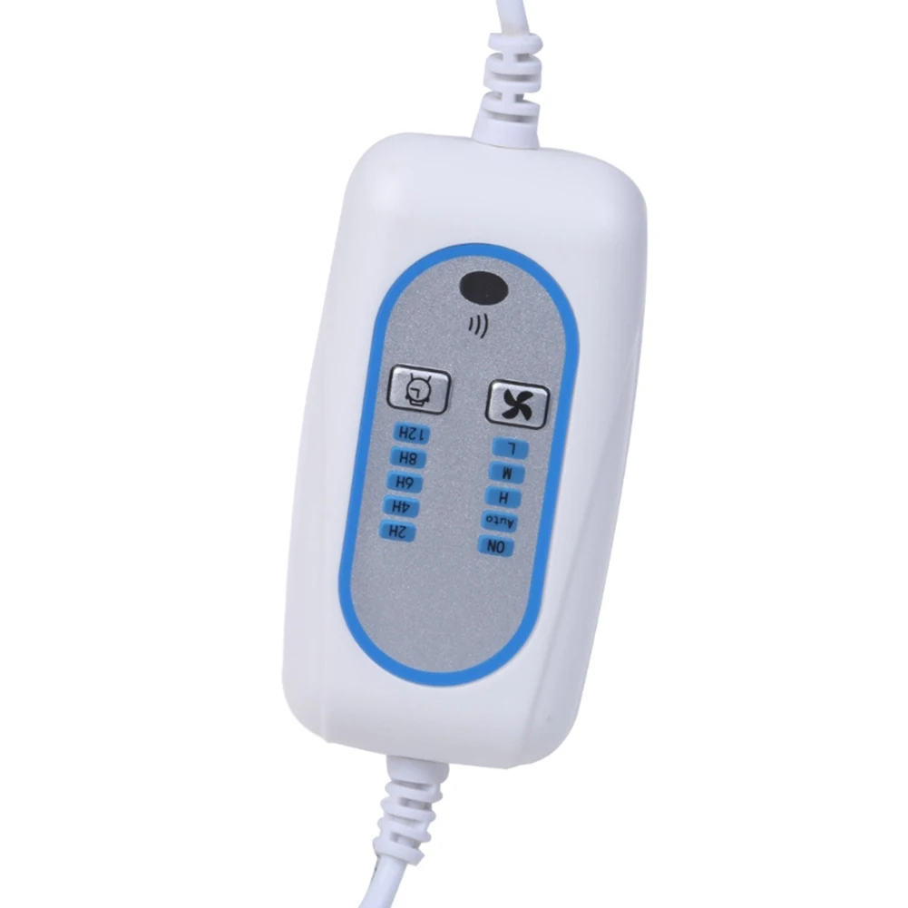 Adjustable USB Fan Remote Control Power Cord 5 Adjustable Levels On Off Switch Power Supply Only Home And Office