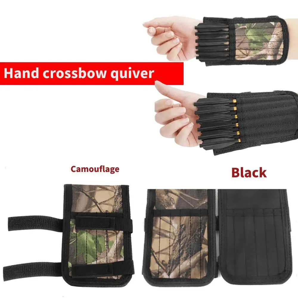 Arrows Camouflage Short Arrows Storage Bag Double-sided 12 waterproof 6.3 inch cross bow bag