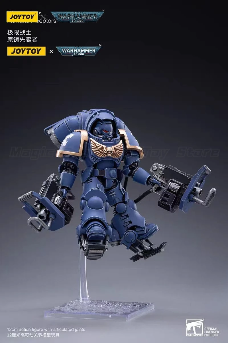 【Na stanie】JOYTOY 1/18 Figurka akcji Warhammer 40K Ultramarines Primaris Inceptors Model zabawka prezent