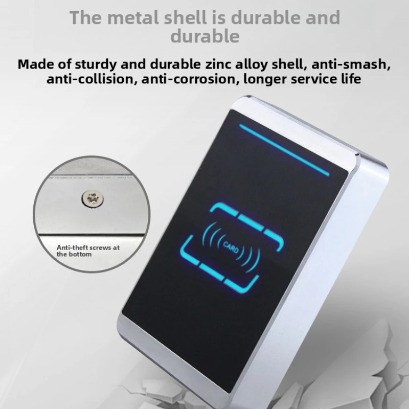 مقاوم للماء TCP/IP قارئ بطاقات الشبكة إيثرنت ميفار قارئ معدني RJ45 منفذ قارئ رفيد 13.56 ميجا هرتز نظام التحكم في الوصول مستقر #4