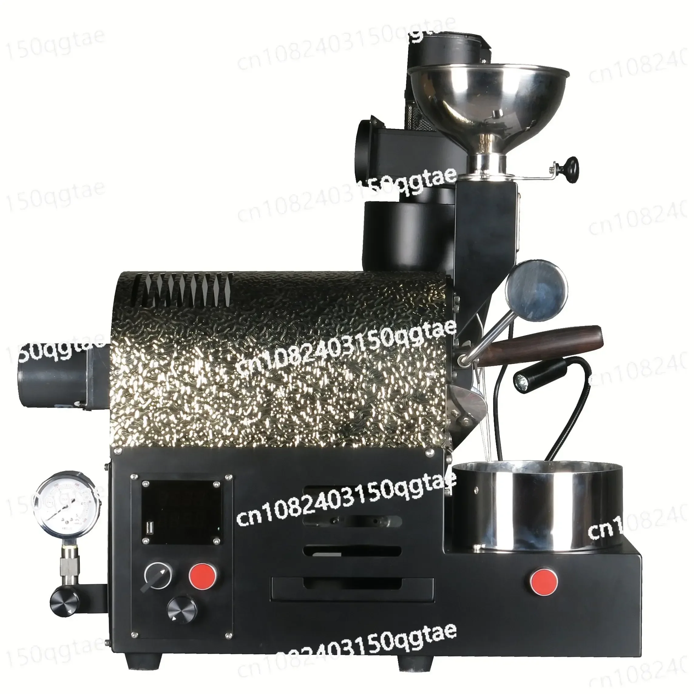 R200 Coffee Roasting Machine Home Commercial Black White Semi-hot Air 50-300g