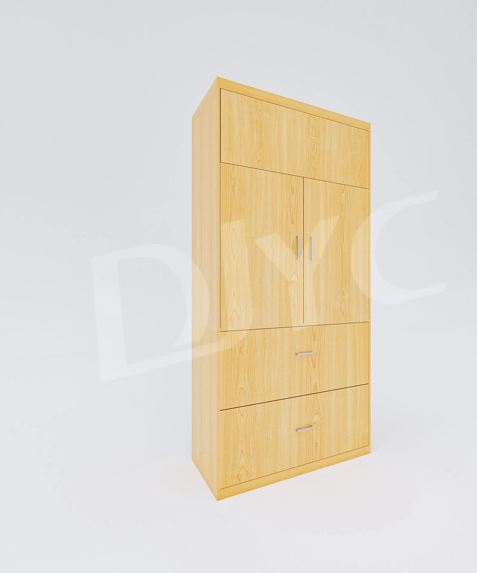 Goedkope op maat gemaakte slaapkamermeubelkast Systeem Kledingopbergkast Garderobe Moderne houten witte kasten