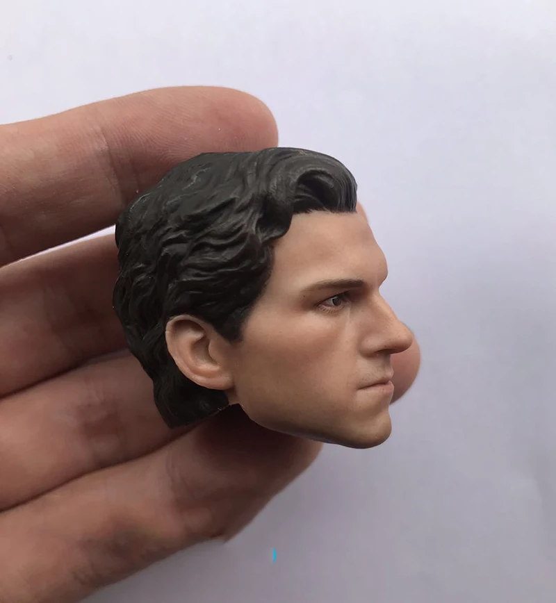 1/6 Young Version Handsome Guy Holland Brother Head Sculpture Carving Model Can Suit Usual 12inch Action Body