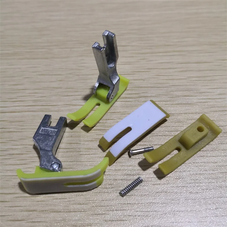Guangtang MT-18 Sewing Machine Beef Tendon Presser Foot Plastic Presser Foot White Anti-Anti-Friction Computer lockstitch Presse