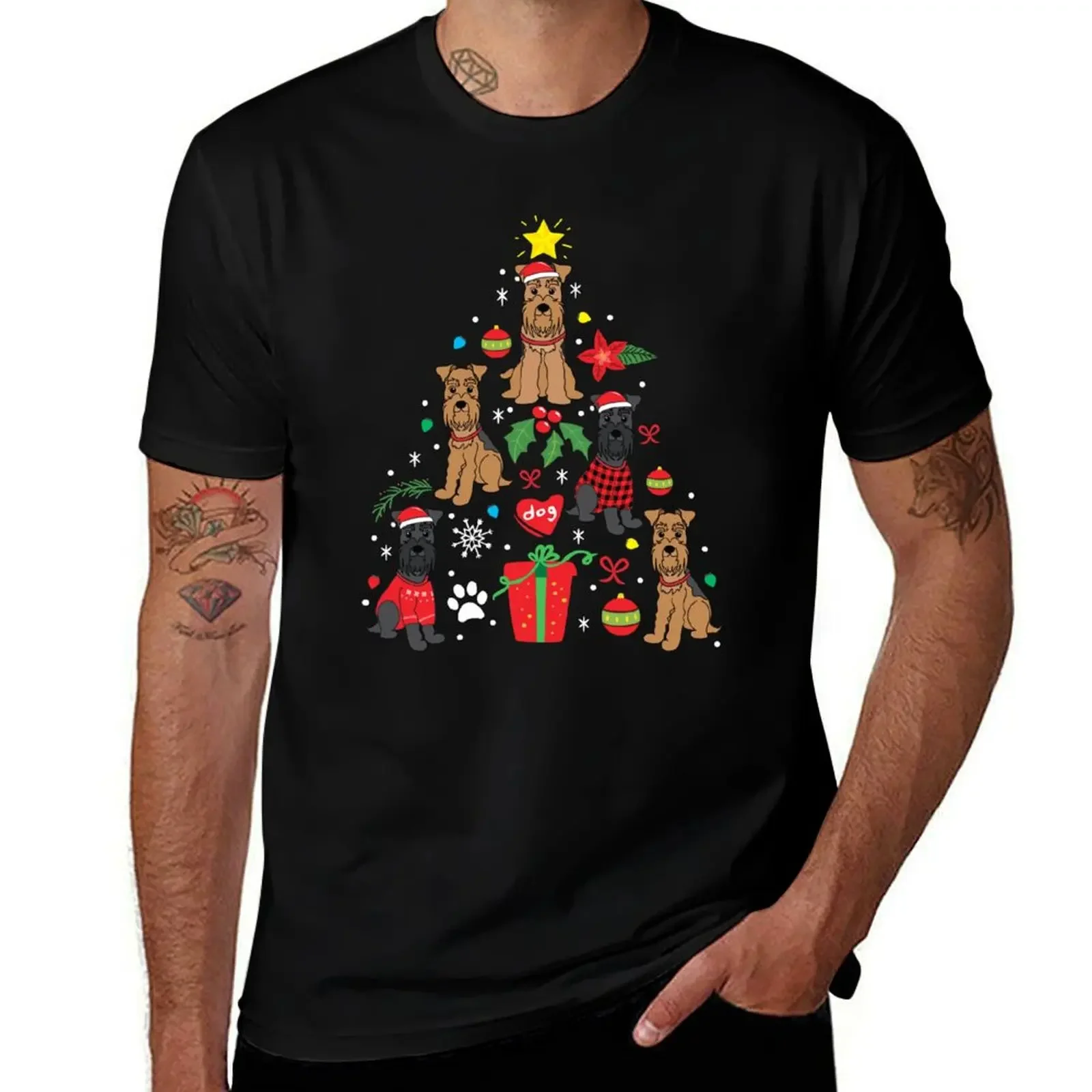 

Lakeland Terrier Romagnolo Christmas Ornament Tree T-Shirt vintage t shirts summer top heavyweights anime t shirt men