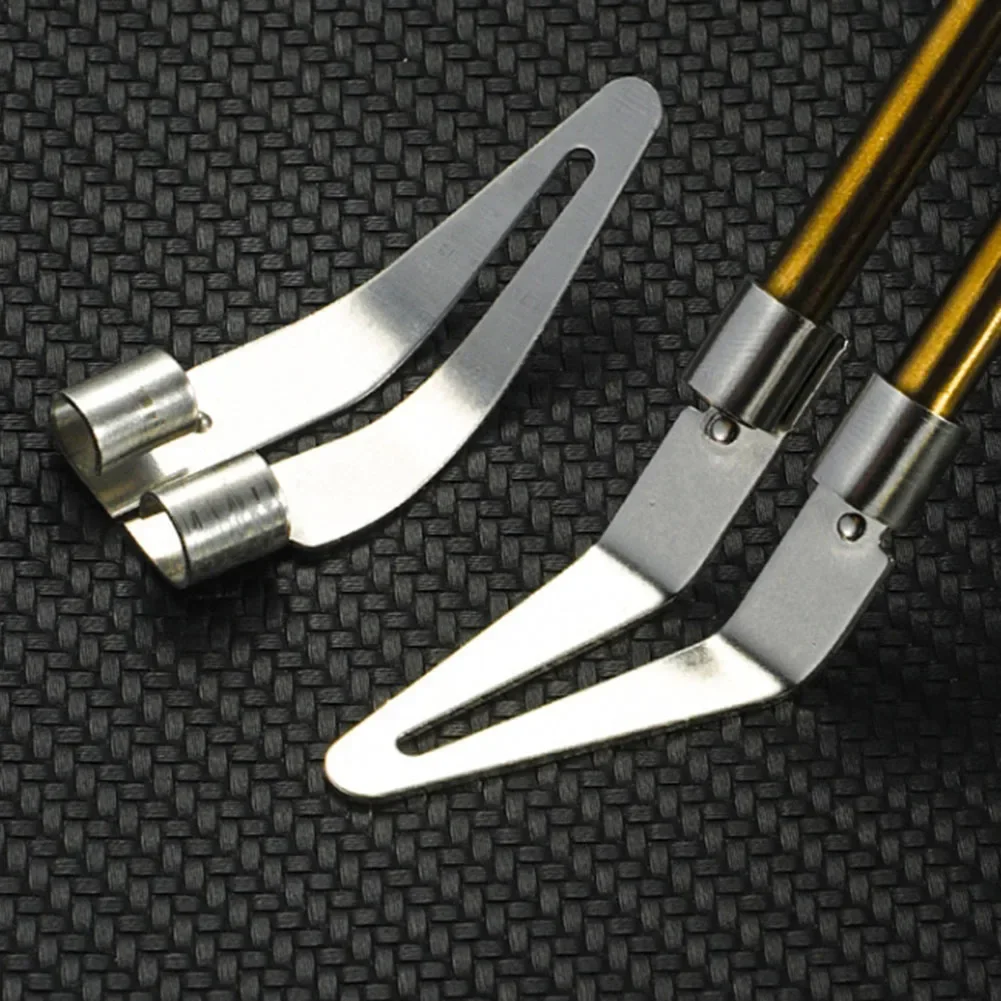 2/5pcs Smooth Head For Plastic Welding Tool Soldering Repair Iron Smooth Head For  Power Tool Accessory