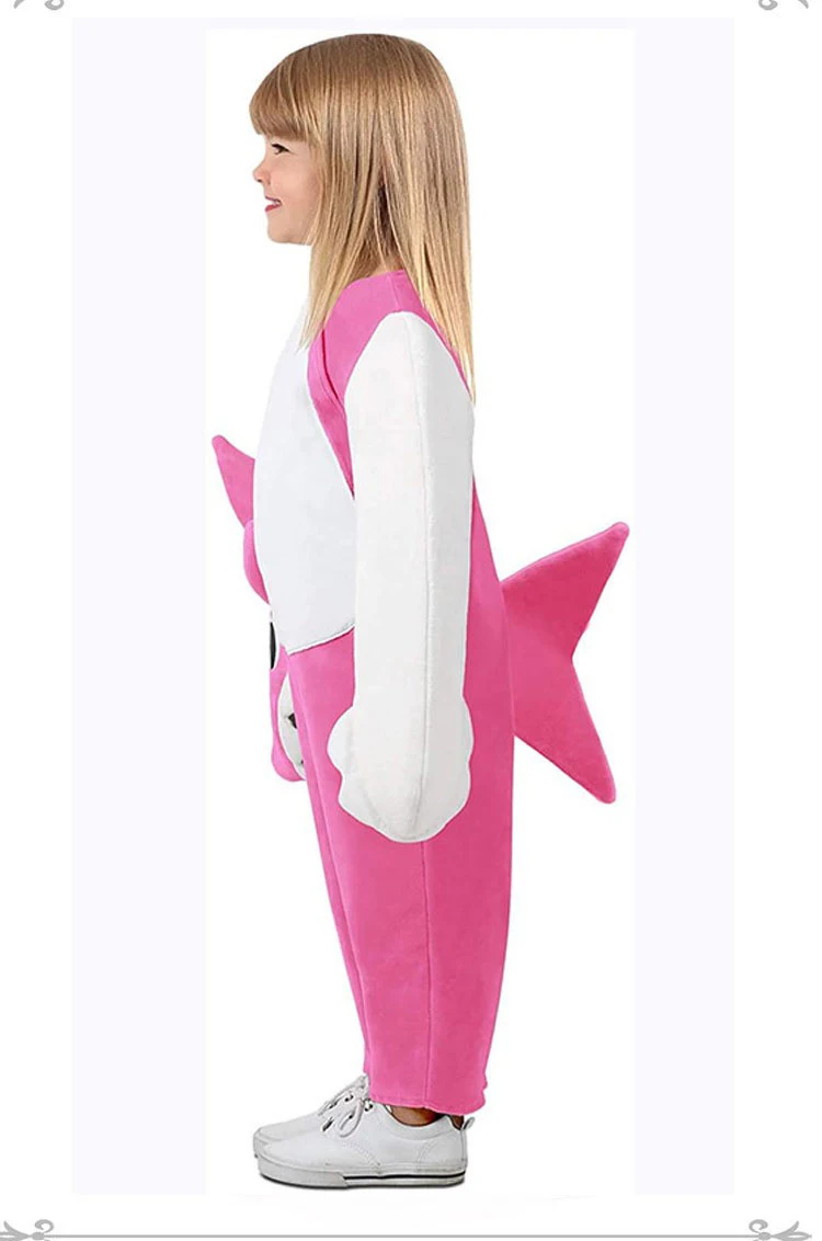 New children\'s shark costume Halloween shark costume marine animal Baby Sharks shark family party performance costume