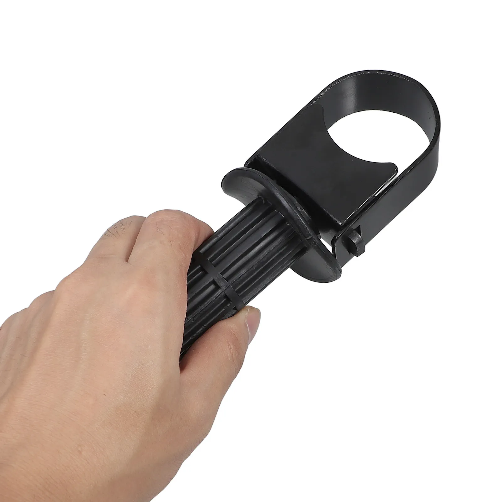 Replaceable Electric Hammer Handle Sturdy ABS Iron Impact Drill Grip Tool Front Side Handle for Daily Use Home Improvement
