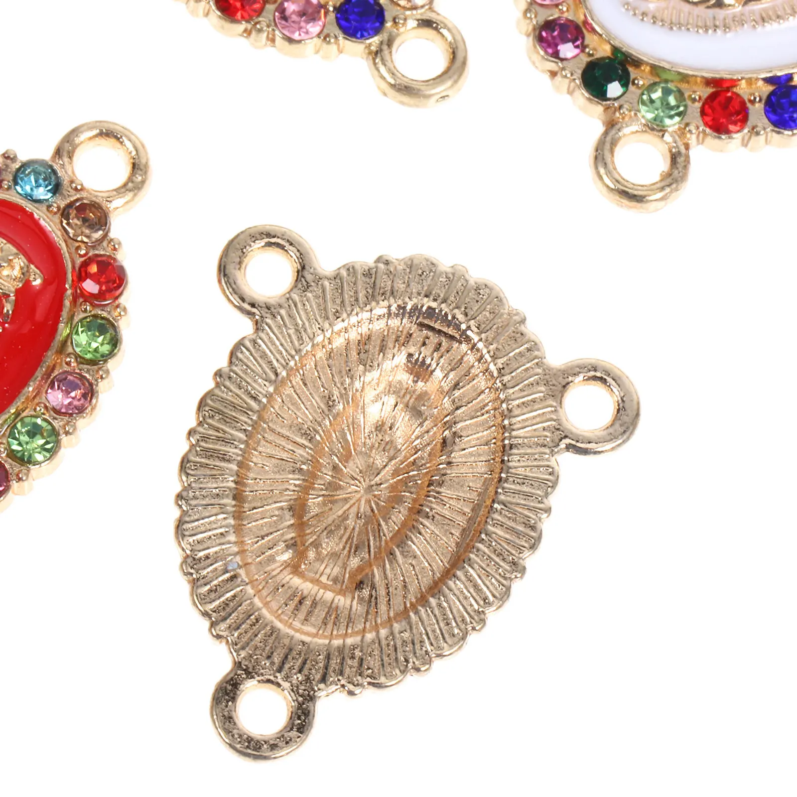 

24pcs Virgin Mary Pendant Zinc Alloy Jewelry Charms for Crafts DIY Making Bracelet Necklace Keychain Earring Pendants