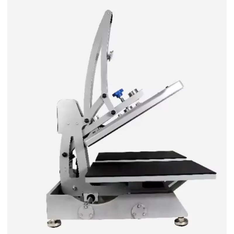 Dual Station Semi-Automatic Heat Press, Magnetic Labor-Saving Machine For Fast T-shirt Printing & Apparel Production