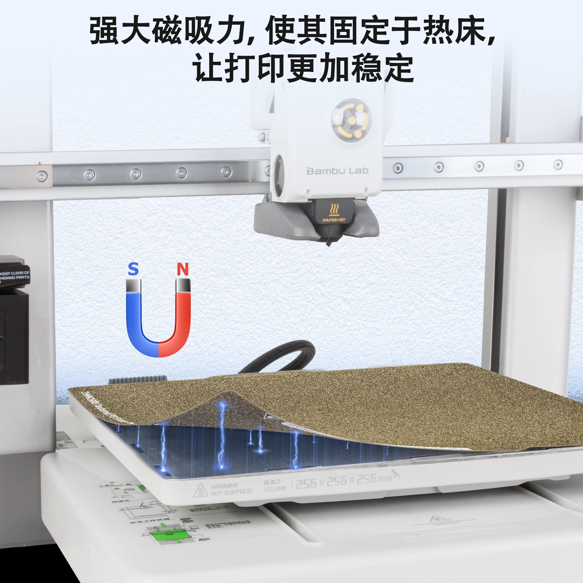 Doppelseitige Strukturierte PEI-Bedruckte Plattenbeschichtung Mattiertes 3D-Druckzubehör [A1/X1/P1 für Bambu Lab] – Detail 7