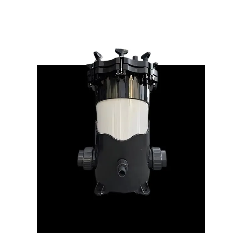 

Industrial UPVC Filter PP Cartridge Precision Filter Resistance Strong Acid 10 Inch 5 Cartridges Filter Housing