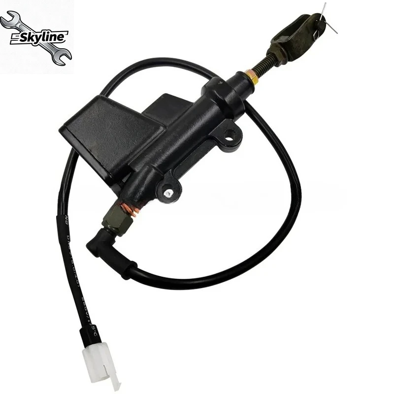 Motorcycle Modified Hydraulic Single Brake Pump Rear Wheel Brake Cylinder Universal Hydraulic Brake Pump Modification Parts