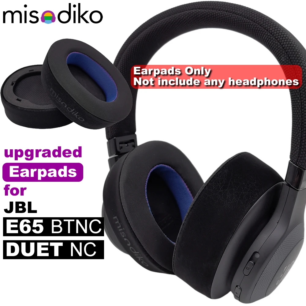 

Усовершенствованные амбушюры misodiko для замены наушников JBL E65 BTNC, Duet NC