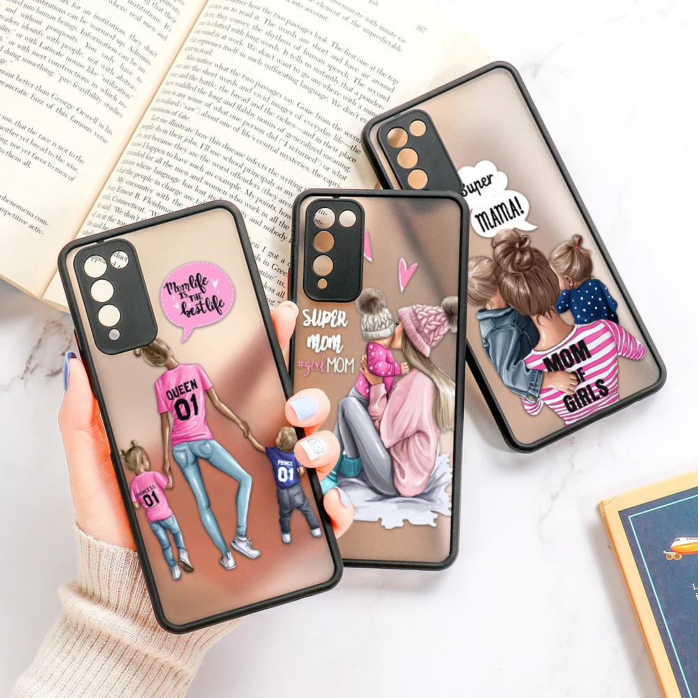 Super Mom Phone Case For Xiaomi Redmi Note 11 10 Pro 9 8 Funda Mi 11T 11 Lite 5G NE 12 10T Note11 10 T 12X 11S 10S 9S Back Cover