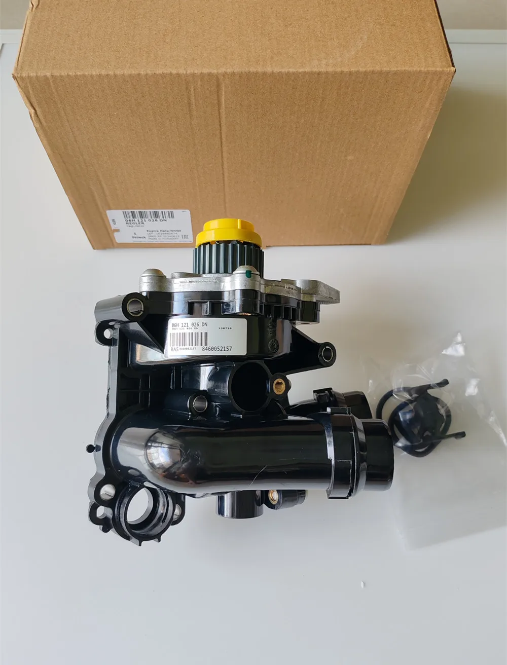 Conjunto de termostato de bomba de água oem genuíno 1.8t 2.0t, para vw golf jetta gti passat tiguan audi a3 a4 a5 q3 q5 tt 1.8l 2.0l 08-18