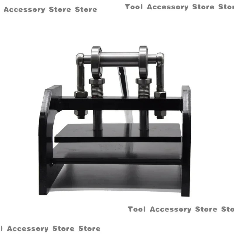 Multi-função imprensa manual faca morrer couro pano corte perfuração gravação