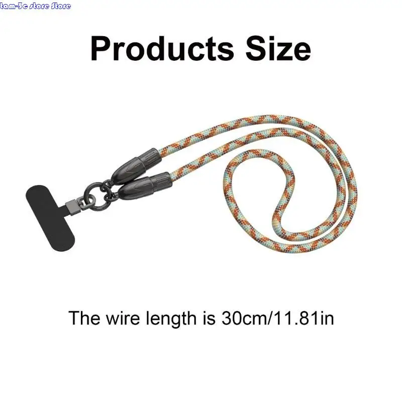 D0UA Несколько использования 60 Вт USB -тип C Зарядка C Зарядка/кабель передачи данных с плавным плетением Lanyard, 0,3 метра