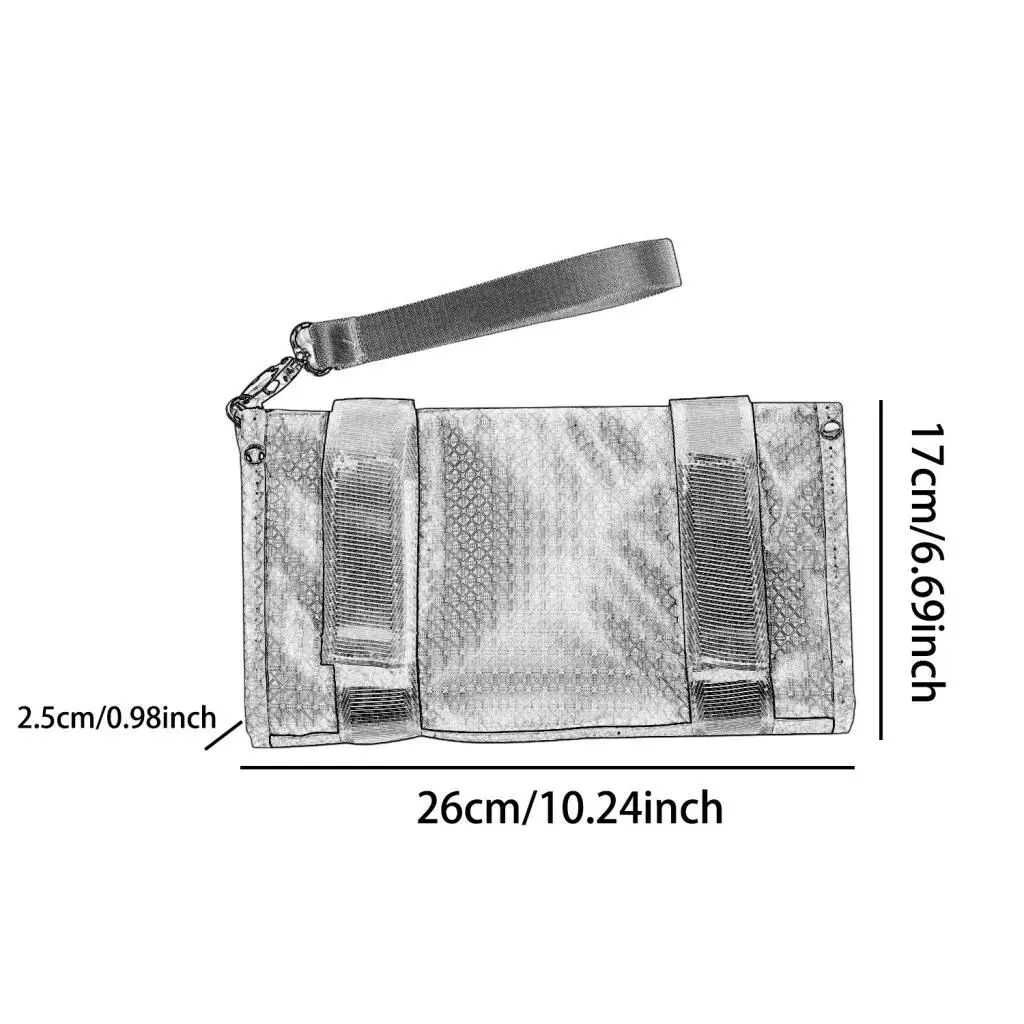 Golf Carry Bag Hanging Cart Bag Oxford Cloth Carrier Golfers Gift Folding Sports Goods Accessories Organizer Golf Ball Pouch