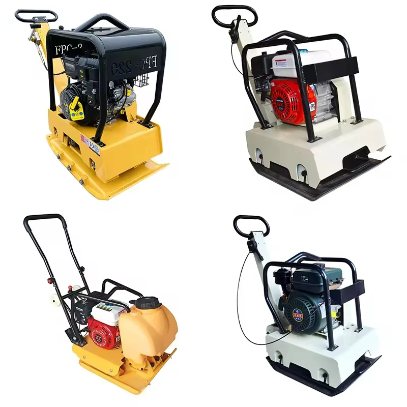 High Quality Manual Plate Tamper Compactor Vibrating Feature High Load Moment New Condition Involves Engine Motor Core